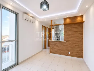 Apartamento com 2 Quartos para alugar, 47m² no Parque Residencial Caiapó, Campinas