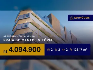 Apartamento com 2 Quartos à venda, 128m² no Praia do Canto, Vitória