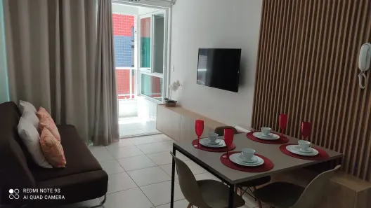 Apartamento com 1 Quarto para alugar, 35m² no Manaíra, João Pessoa