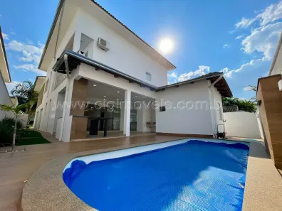 Casa de Condomínio com 4 Quartos para alugar, 338m² no Jardins Atenas, Goiânia