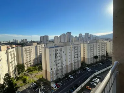 Apartamento com 2 Quartos para alugar, 48m² no Vila Mogilar, Mogi das Cruzes