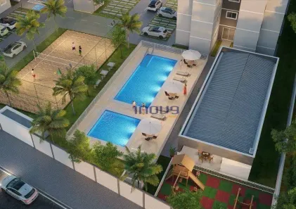 Apartamento com 2 Quartos à venda, 46m² no Lagoa Redonda, Fortaleza