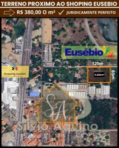 Lote/Terreno à venda, 9600m² no Amador, Eusébio