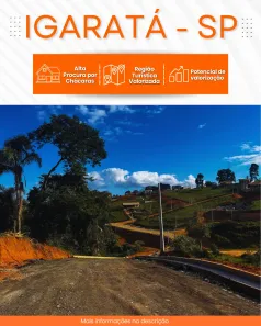 Lote/Terreno à venda, 1000m² no Centro, Igaratá