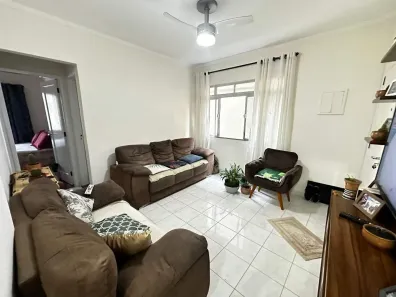 Apartamento com 2 Quartos à venda, 55m² no Itararé, São Vicente