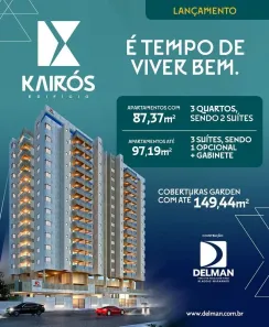 Apartamento com 3 Quartos à venda, 95m² no Jatiúca, Maceió
