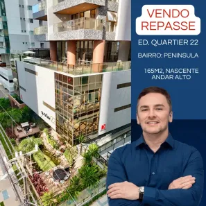 Apartamento com 4 Quartos à venda, 165m² no Ponta D'Areia, São Luís