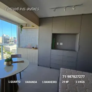 Apartamento com 1 Quarto à venda, 30m² no Caminho das Árvores, Salvador
