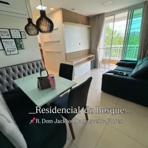 Apartamento com 2 Quartos à venda, 60m² no Flores, Manaus