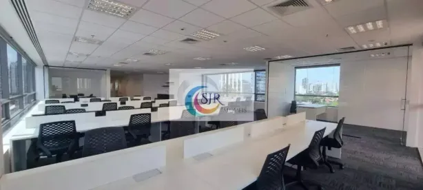 Sala Comercial para alugar, 533m² no Cidade Monções, São Paulo