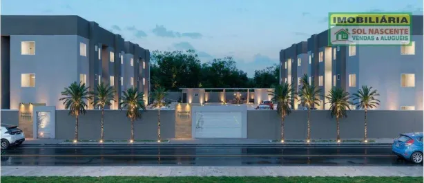 Apartamento com 2 Quartos à venda, 46m² no Gereraú, Itaitinga
