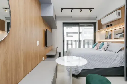 Kitnet com 1 Quarto à venda, 24m² no Brooklin Paulista, São Paulo