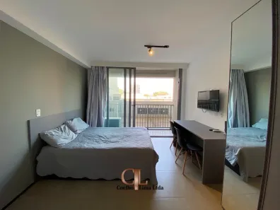 Apartamento com 1 Quarto para alugar, 25m² no Indianópolis, São Paulo