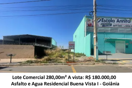 Lote/Terreno à venda, 280m² no Residencial Buena Vista I, Goiânia