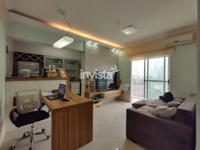Apartamento com 1 Quarto à venda, 49m² no Ponta da Praia, Santos
