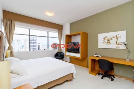 Apartamento com 1 Quarto para alugar, 29m² no Centro, Curitiba