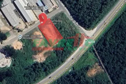 Lote/Terreno à venda, 2002m² no Cachoeira, Almirante Tamandaré