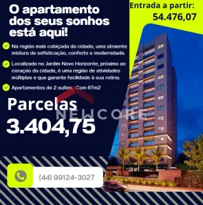 Apartamento com 2 Quartos à venda, 66m² no Vila Marumby, Maringá