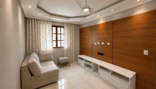 Casa de Condomínio com 3 Quartos para alugar, 70m² no Juscelino, Mesquita