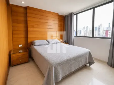 Apartamento com 1 Quarto para alugar, 33m² no Boa Viagem, Recife