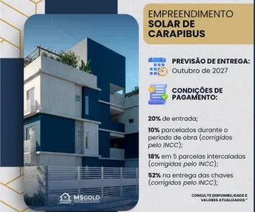 Apartamento com 1 Quarto à venda, 38m² no Cidade Balneária Novo Mundo I, Conde
