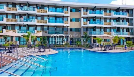 Apartamento com 1 Quarto à venda, 28m² no Muro Alto, Ipojuca