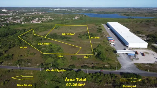 Lote/Terreno à venda, 97264m² no Pólo Industrial de Camaçari, Camaçari