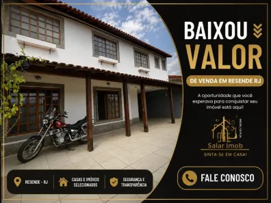 Casa com 4 Quartos à venda, 341m² no Morada da Colina, Resende