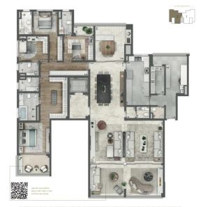 Apartamento com 4 Quartos à venda, 308m² no Vila Clementino, São Paulo
