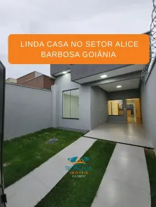 Casa com 3 Quartos à venda, 106m² no Residencial Alice Barbosa, Goiânia