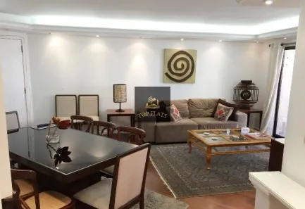 Flat com 3 Quartos para alugar, 130m² no Indianópolis, São Paulo