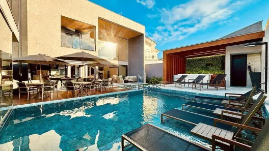 Casa de Condomínio com 5 Quartos à venda, 440m² no Jardim Acapulco, Guarujá