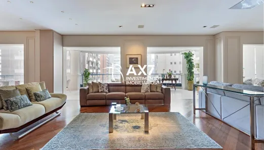 Apartamento com 4 Quartos para alugar, 333m² no Chácara Itaim, São Paulo