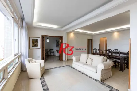 Apartamento com 3 Quartos à venda, 178m² no Gonzaga, Santos