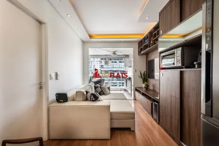 Flat com 1 Quarto para alugar, 43m² no Vila Olímpia, São Paulo