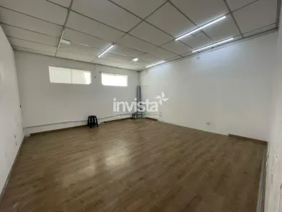 Sala Comercial para alugar, 70m² no Gonzaga, Santos