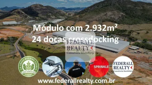 Galpão/Depósito/Armazém para alugar, 2932m² no Parque Industrial, Viana