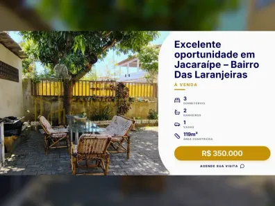 Casa com 3 Quartos à venda, 119m² no das Laranjeiras, Serra