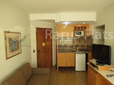 Flat com 1 Quarto para alugar, 40m² no Paraíso do Morumbi, São Paulo