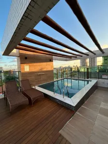 Apartamento com 2 Quartos para alugar, 58m² no Intermares, Cabedelo