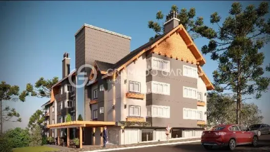 Apartamento com 2 Quartos à venda, 95m² no Residencial Aurora, Gramado