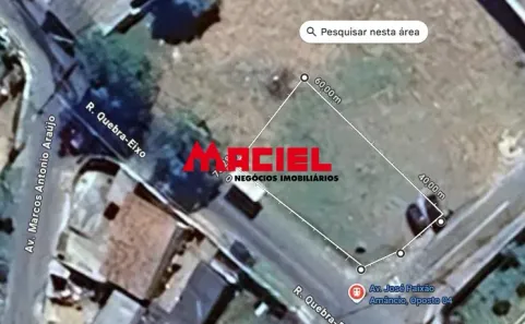 Lote/Terreno à venda, 264m² no Jardim Majestic, São José dos Campos