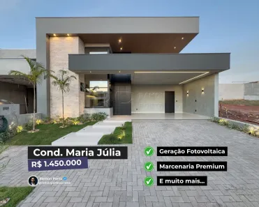 Casa de Condomínio com 3 Quartos à venda, 167m² no Residencial Maria Júlia, São José do Rio Preto