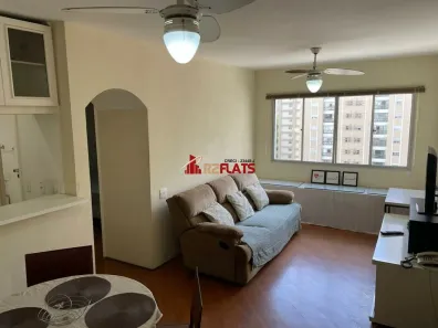 Flat com 1 Quarto para alugar, 42m² no Indianópolis, São Paulo