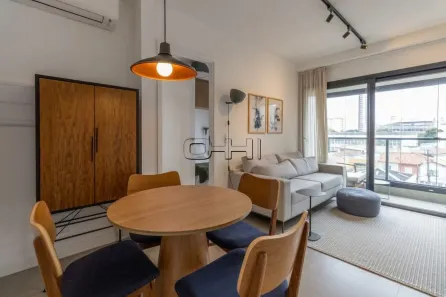 Apartamento com 1 Quarto para alugar, 40m² no Pinheiros, São Paulo