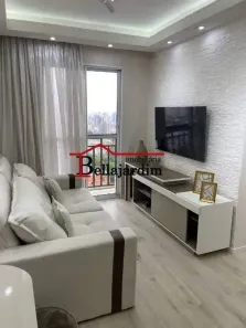 Apartamento com 3 Quartos para alugar, 60m² no Parque Erasmo Assunção, Santo André