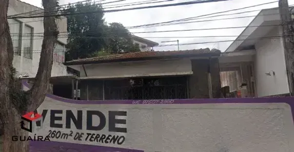 Lote/Terreno à venda, 260m² no Vila Assunção, Santo André