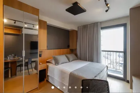 Apartamento com 1 Quarto para venda ou aluguel, 29m² no Vila Olímpia, São Paulo