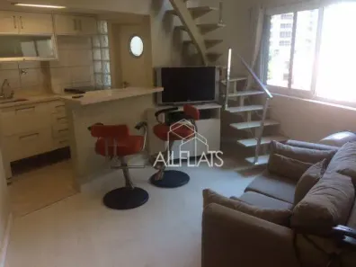 Apartamento com 1 Quarto para venda ou aluguel, 45m² no Vila Nova Conceição, São Paulo
