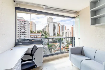 Apartamento com 1 Quarto para alugar, 26m² no Cerqueira César, São Paulo